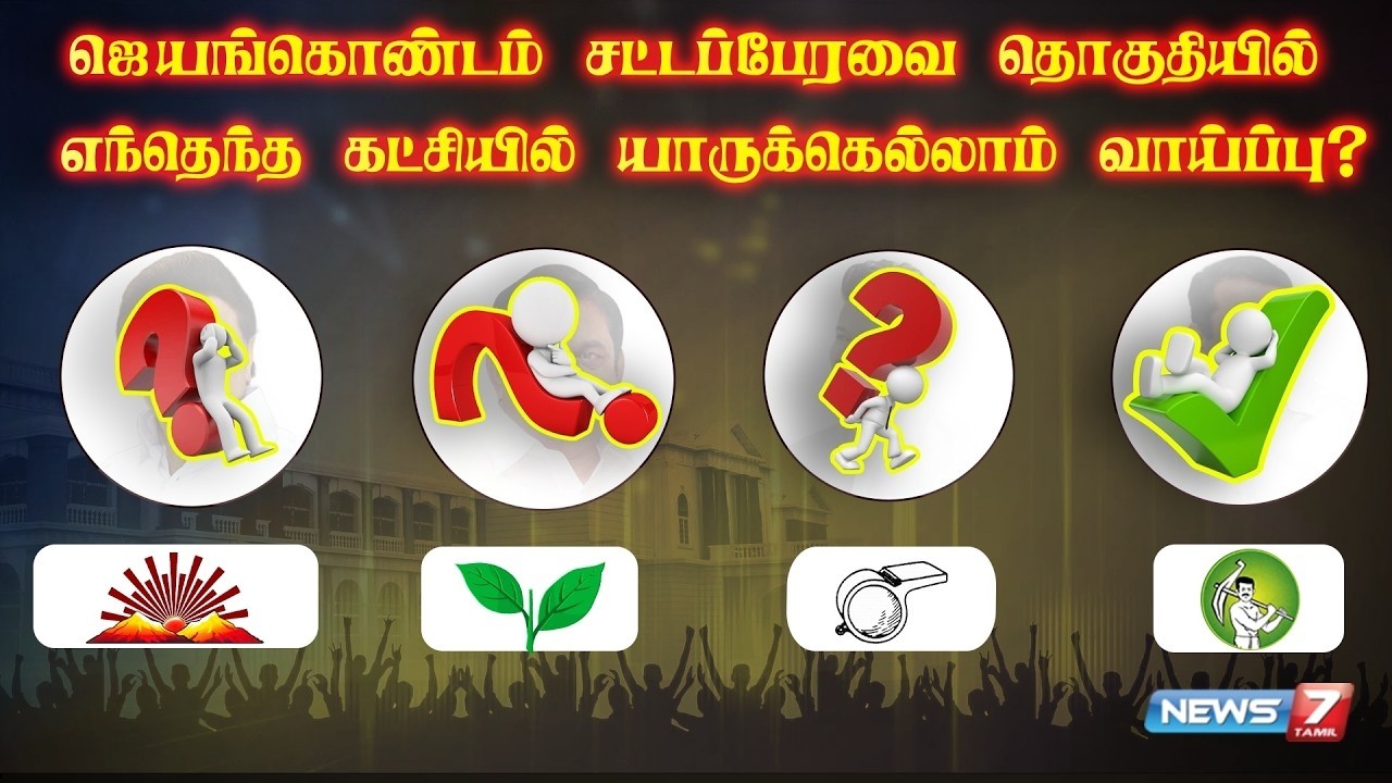 ஜெயங்கொண்டம் சட்டமன்ற வேட்பாளர்கள் யார்? | DMK | ADMK | BJP | TVK | NTK | News7 Tamil