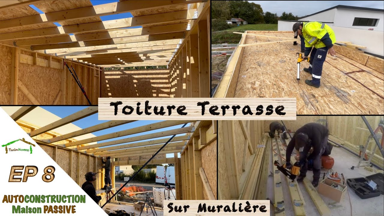 COMMENT FAIRE UNE TOITURE TERRASSE SUR MURALI&Egrave;RE.