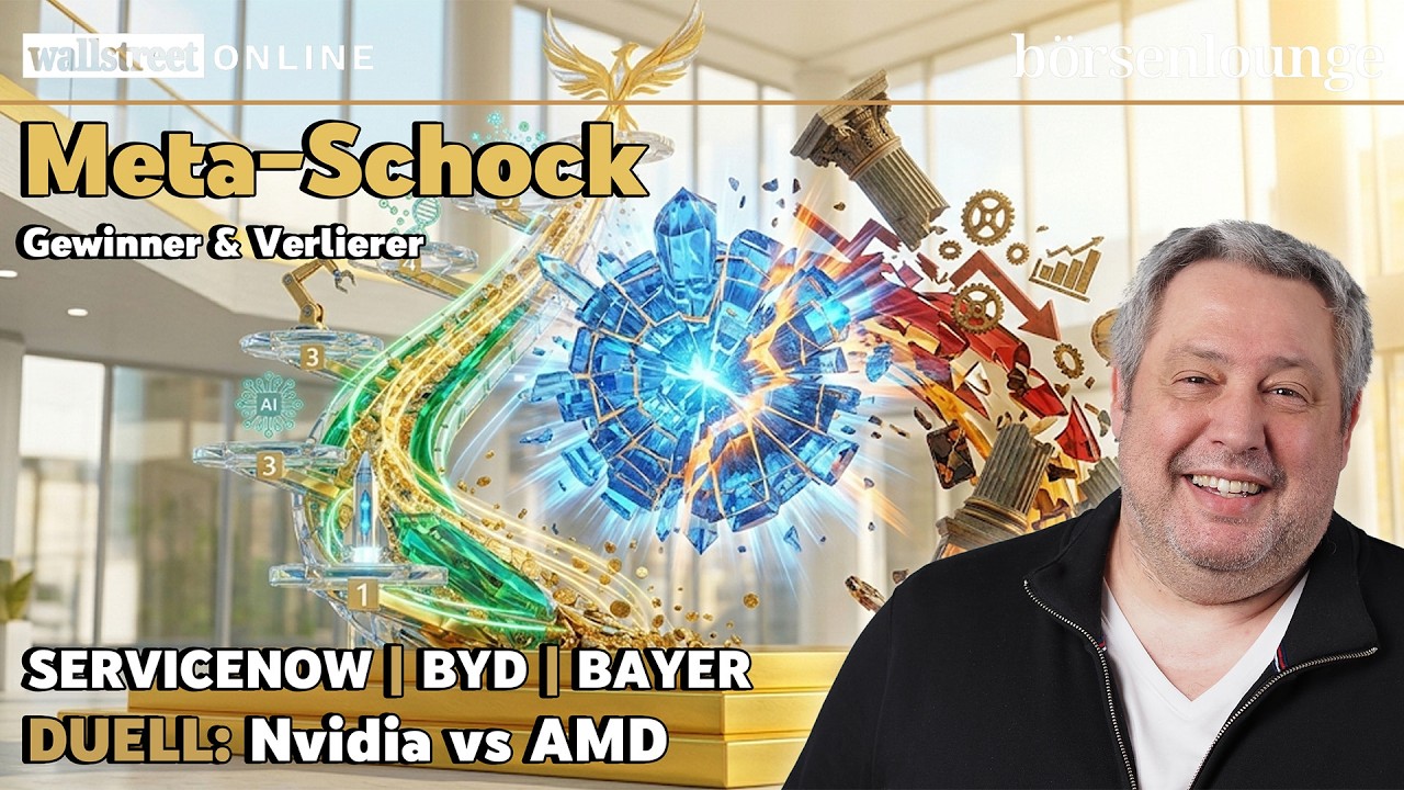 Meta-Schock | ServiceNow: Software-Erholung, BYD: Exportrekord & Bayer
