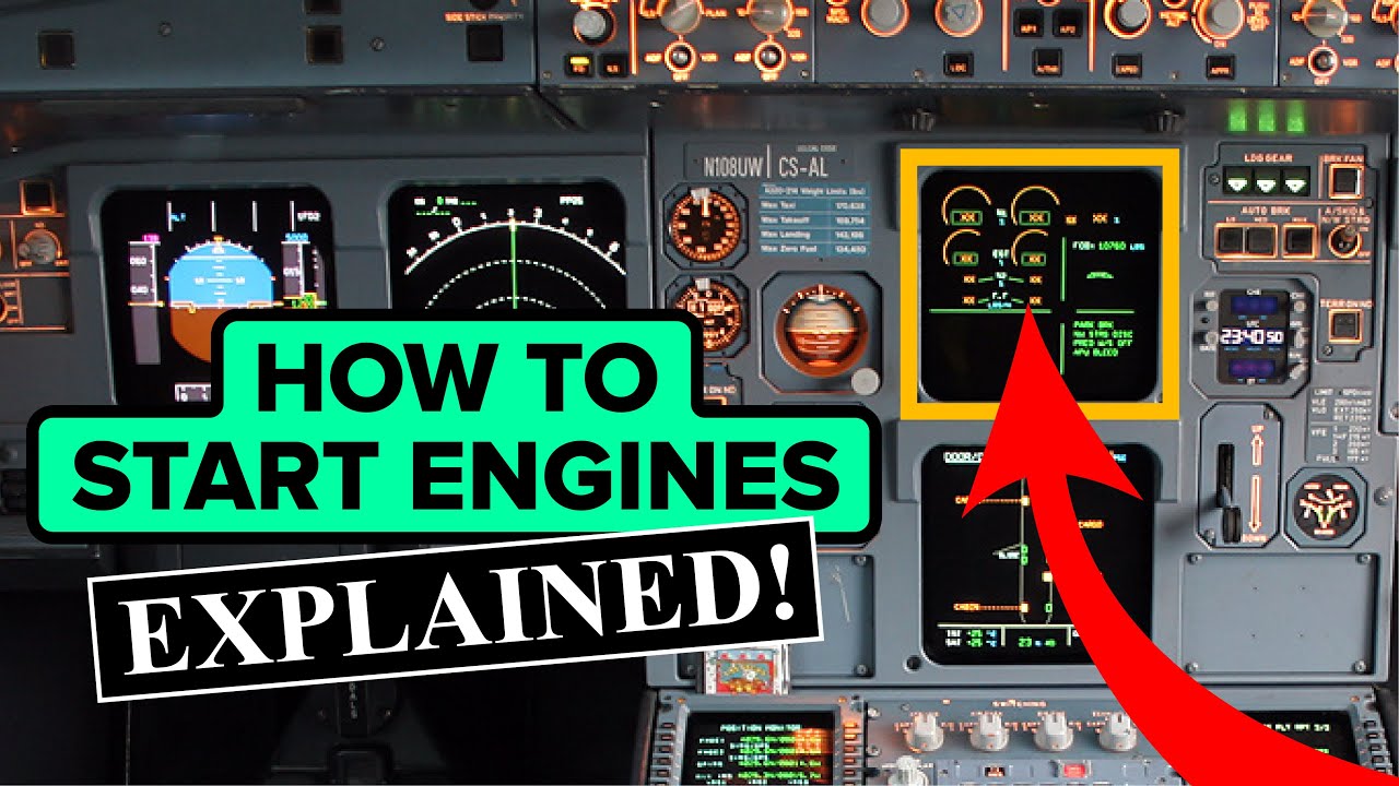 How To Start The Engines on Airbus A320