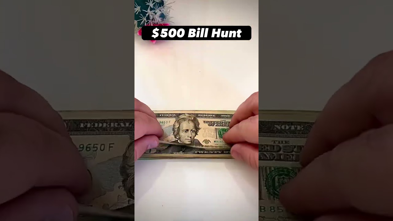 💵$500 Bill Hunt💵