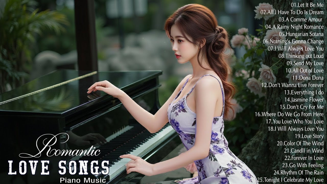 Greatest 200 Most Beautiful Piano Songs Playlist - Romantic Melodies That Bring Back Sweet Memories