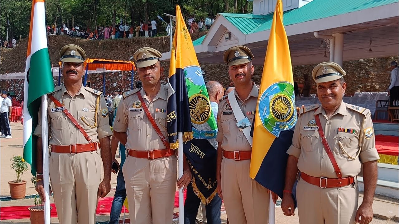 PTC Daroh full passing out parade by recruits #police #policeconstable #himachalpolice