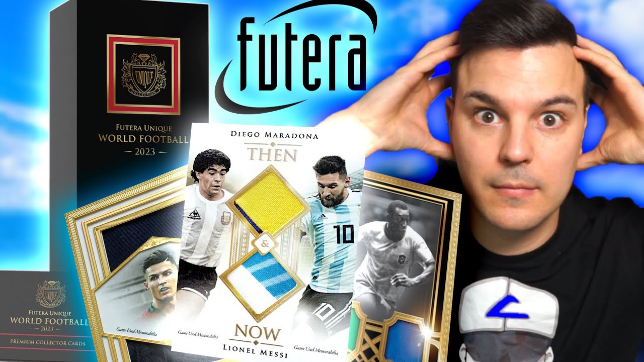 Caja Premium Futera Soccer 2023 en Busca de Cartas de ORO