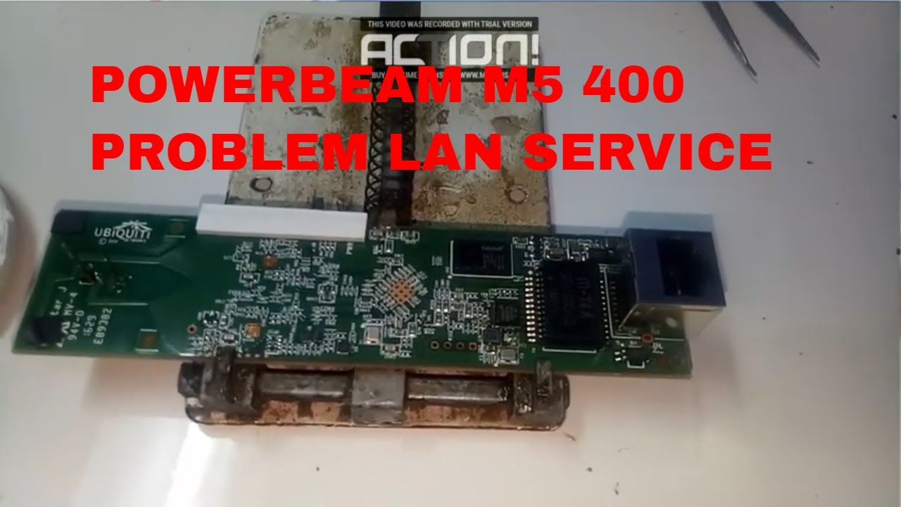 Memperbaiki  Lan PowerBeam M5400 IC ar8035