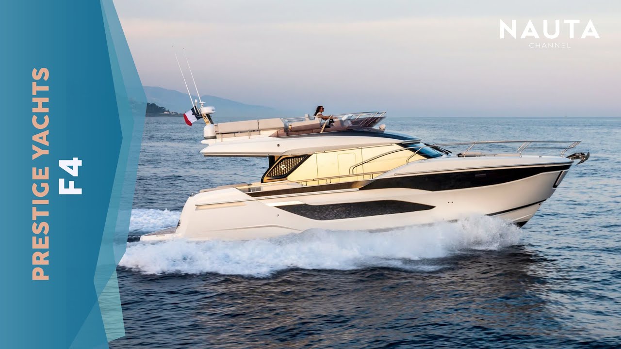 Prestige Yachts - F4 - world premiere: boat tour esterni e cabine