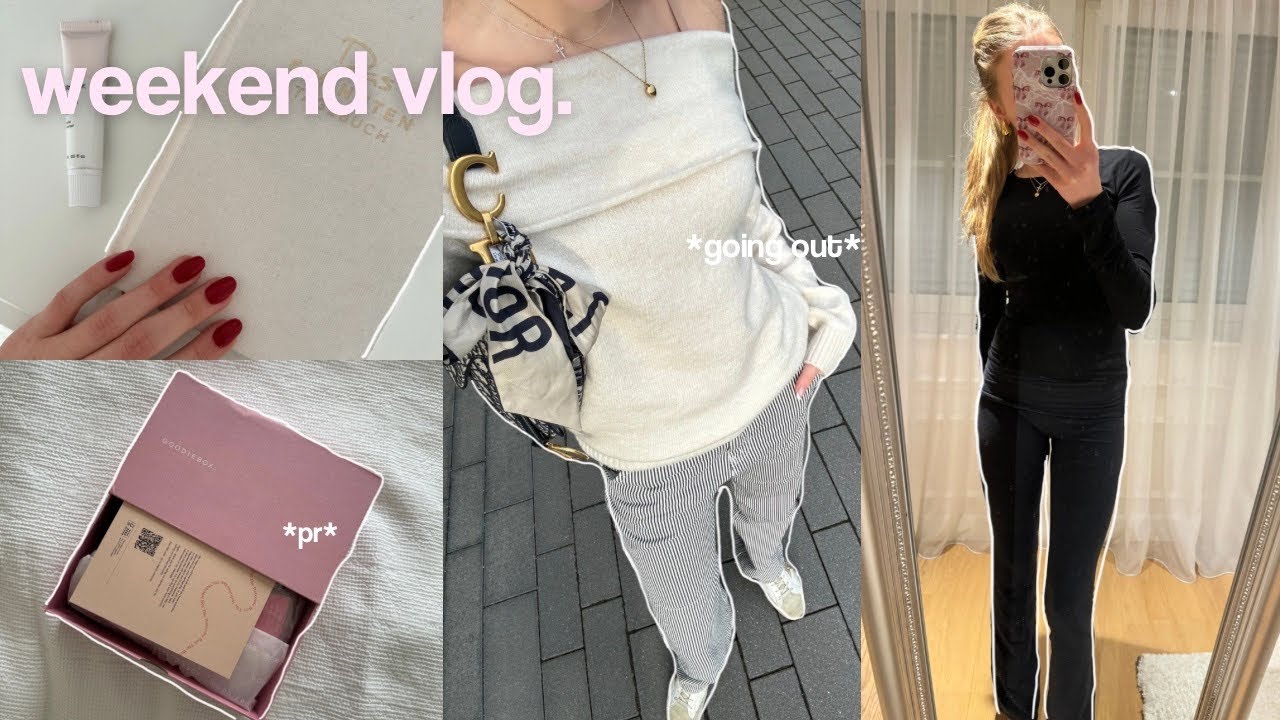 weekend vlog(going out , haul...)
