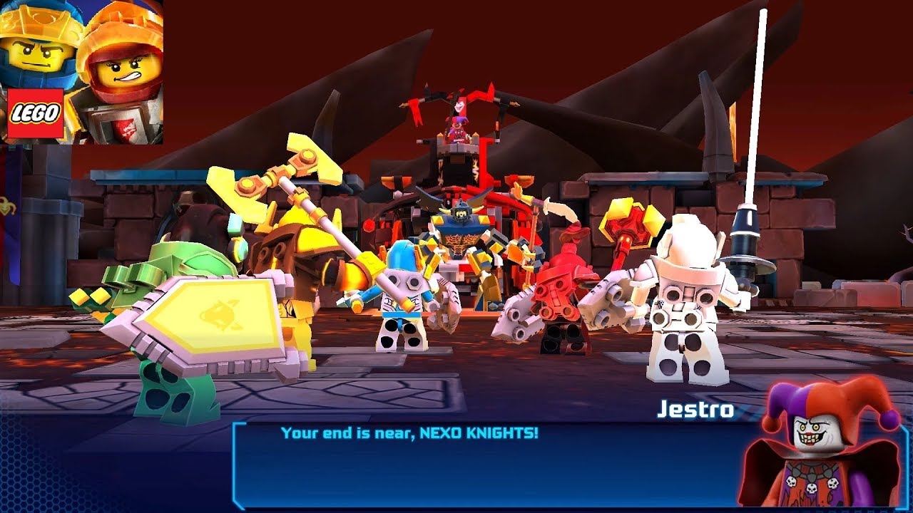 LEGO NEXO KNIGHTS: MERLOK 2.0 - Lavalands Bosses. All-in-One.