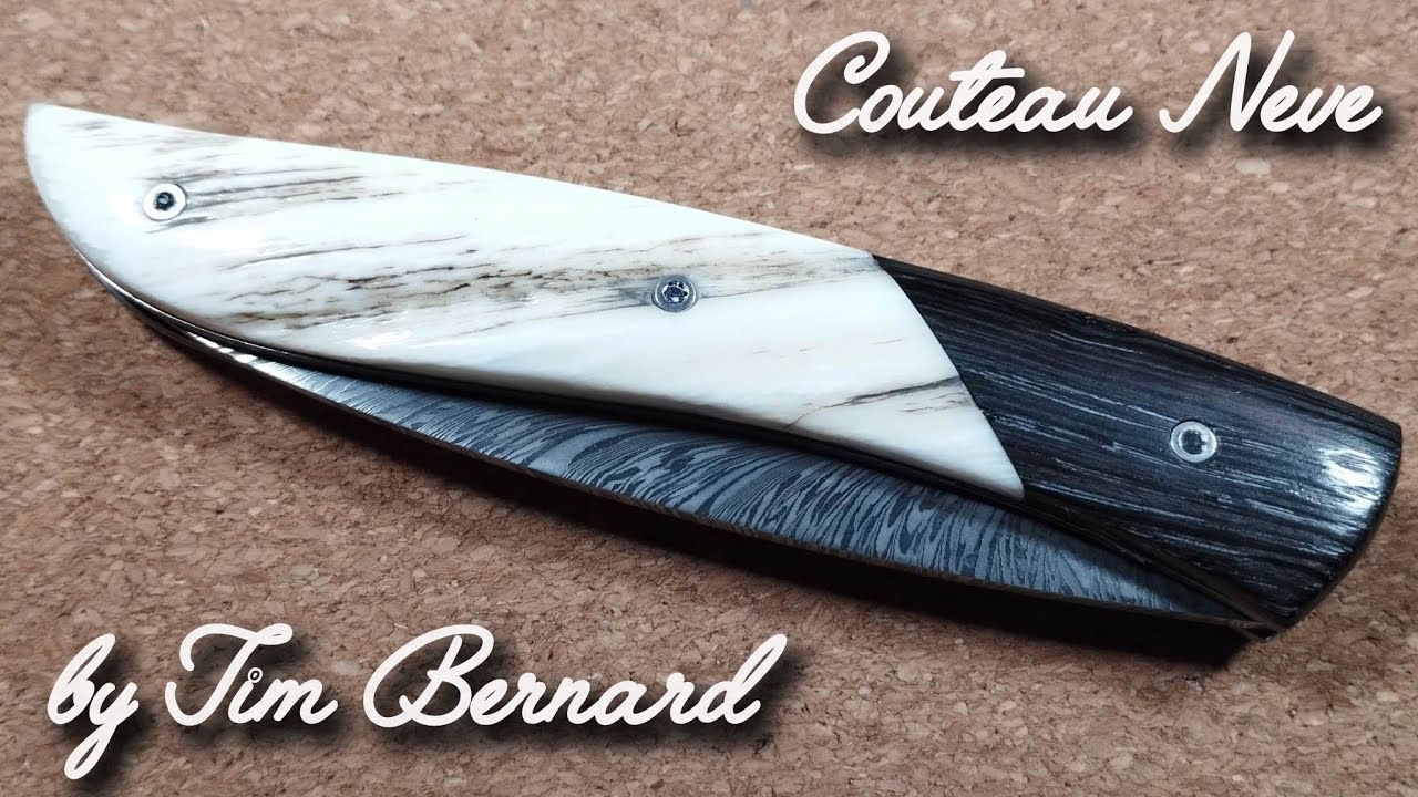 Couteau Neve by Tim Bernard - exklusive Einzelstücke mit Elfenbein vom Narwalzahn - ein Traum!!!