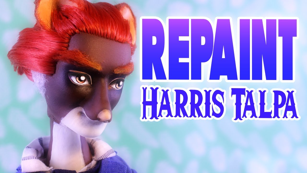 Harris Talpa 🦦 Monster High to Stoat Lawyer | Divus Doll RePaint!
