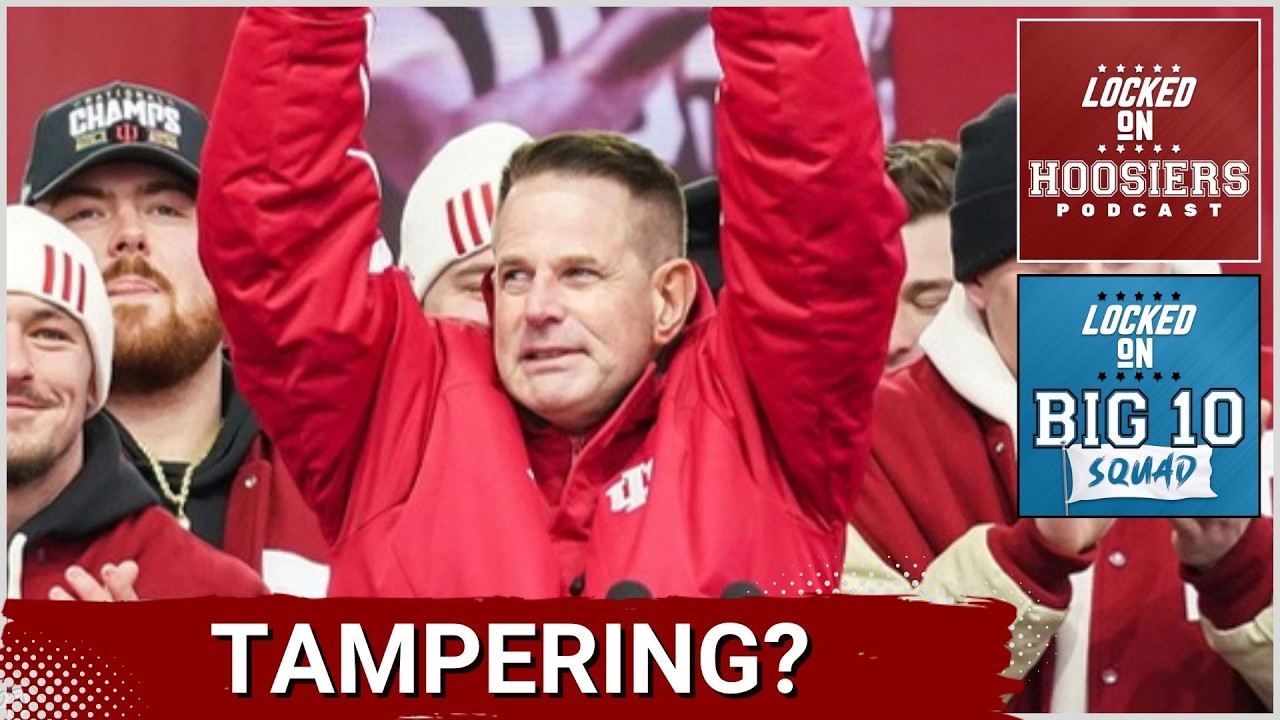 BIG 10 SQUAD: Big 10 Tampering CHAOS | What does this mean for Indiana?