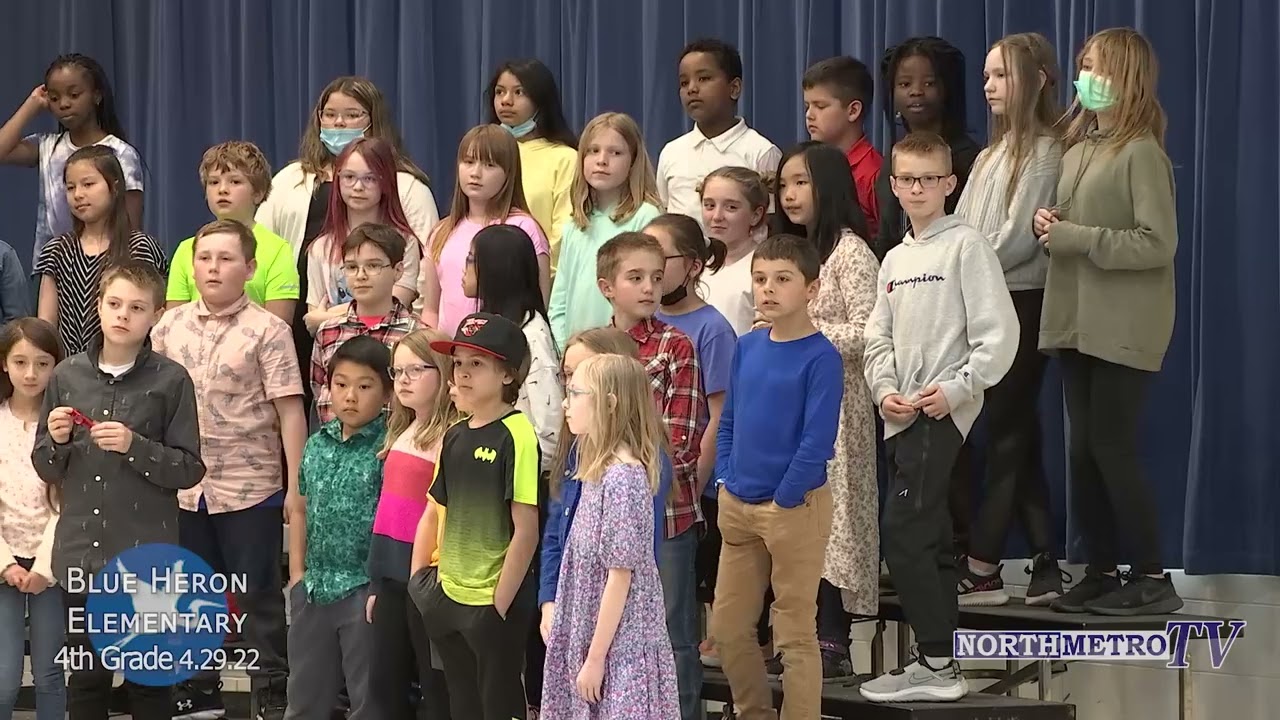 Blue Heron Elementary 4th Grade Program | 4.29.22