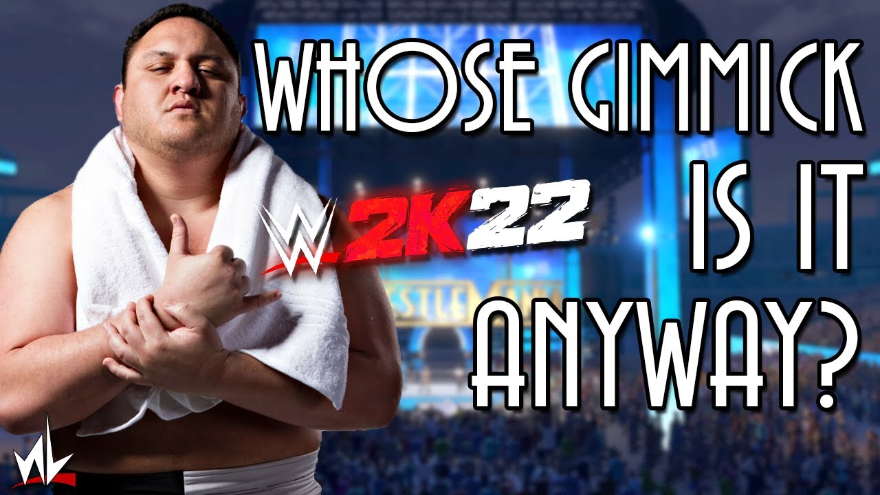 Чья это фишка вообще? - Самоа Джо [WWE 2K22]