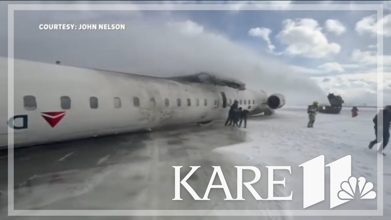 Plane from MSP Airport with 80 people on board crashes at Toronto Pearson