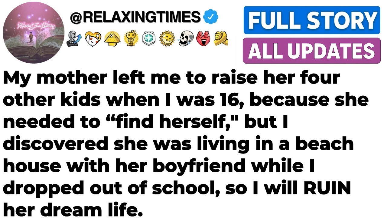 My mom left me to raise her kids at 16 while she lived in a beach house  FULL STORY