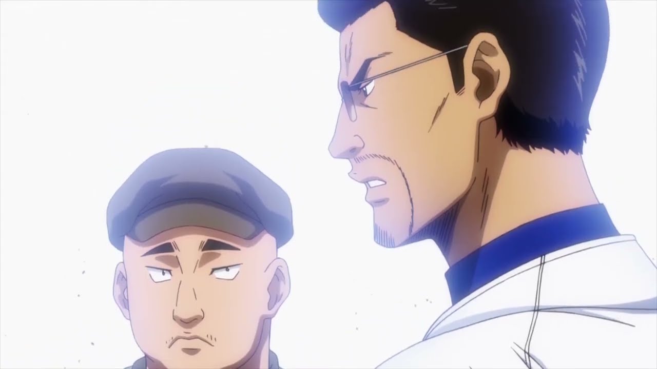 Coach Apologizes To Sawamura -ダイヤのA[エース]-Ace of Diamond