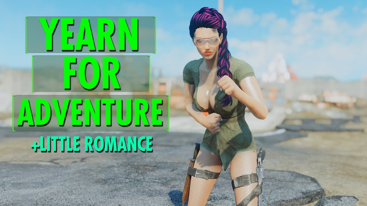 Fallout 4 Nuka-World - MEET ERICA - Banished Institute Companion - Viva Nuka-World - DLC-Sized Mod