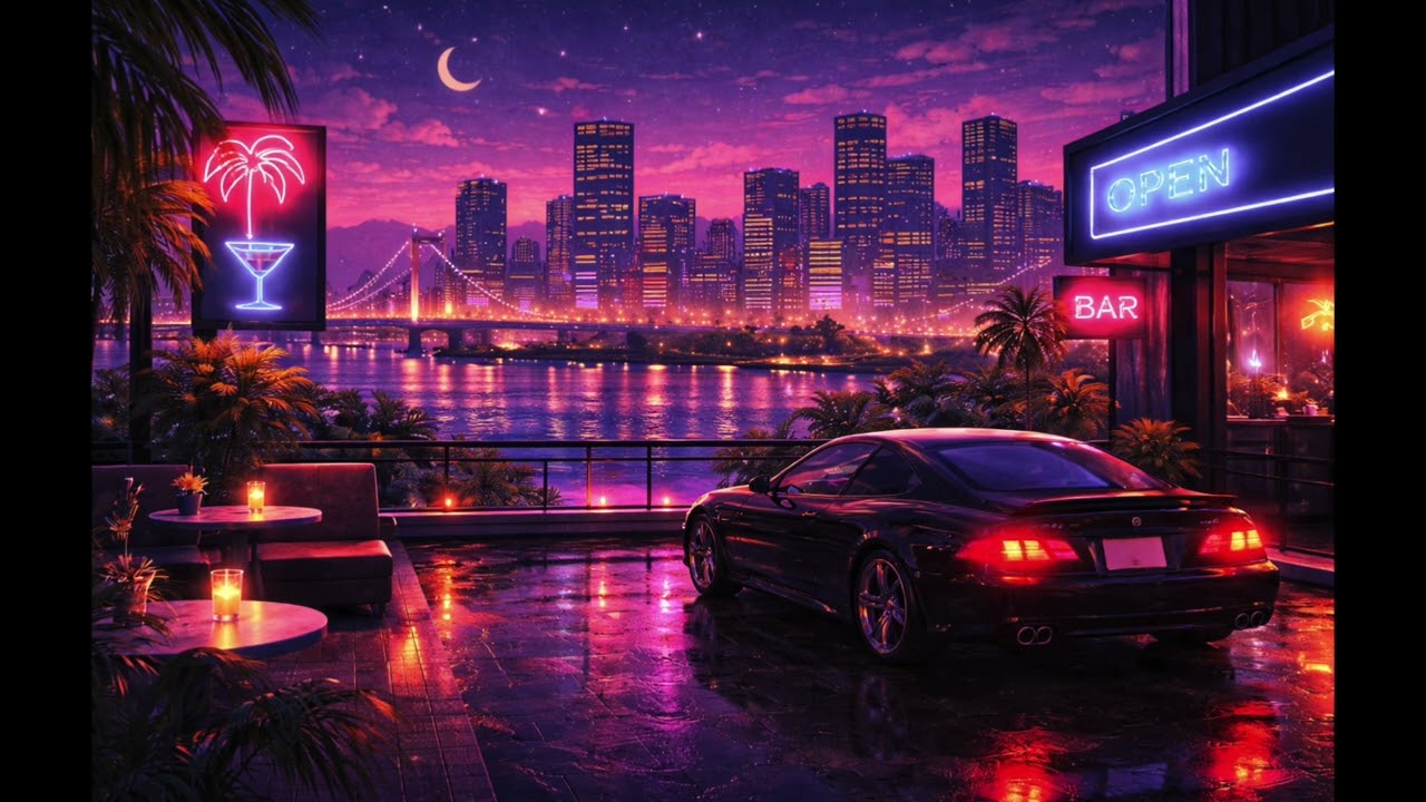 Midnight City Pop – Neon Highway | Instrumental City Pop
