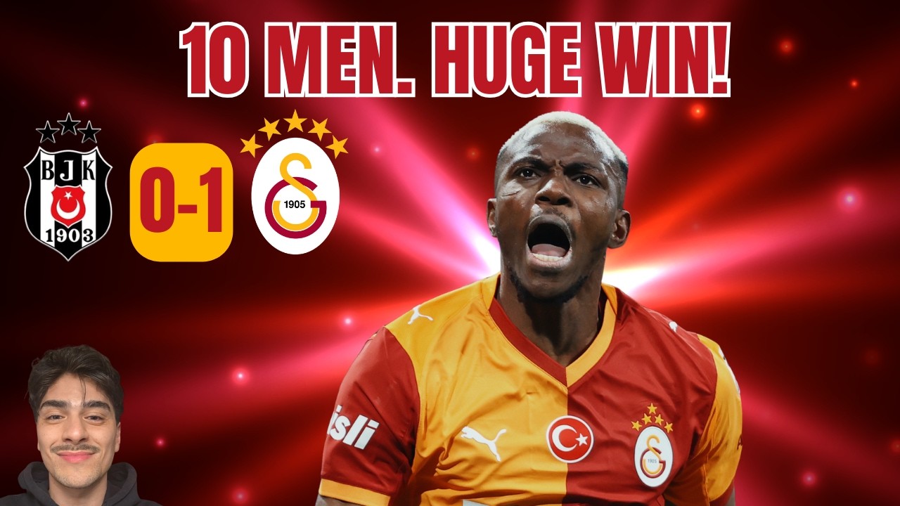 Beşiktaş 0-1 Galatasaray | A Derby Won With Character