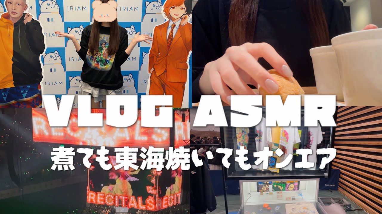 【ASMR】ゼロ距離囁きアテレコVLOG♪⚠️最後咀嚼音あり