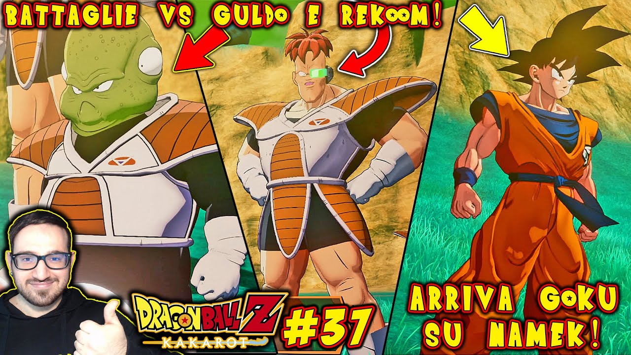 GOHAN E CRILIN VS GULDO! VEGETA VS REKOOM! GINEW DA LE SFERE A FREEZER E ARRIVA GOKU DBZ KAKAROT #37