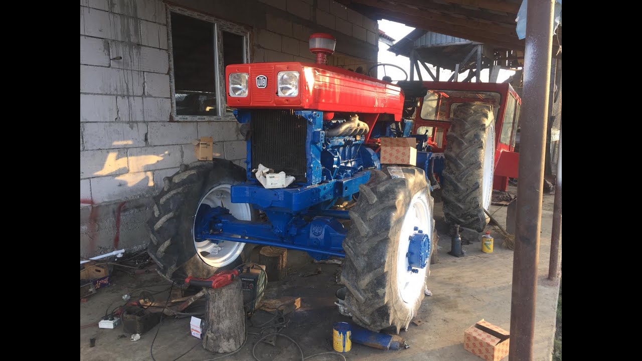 Tractor U650 cu motor de saviem si punte ZF