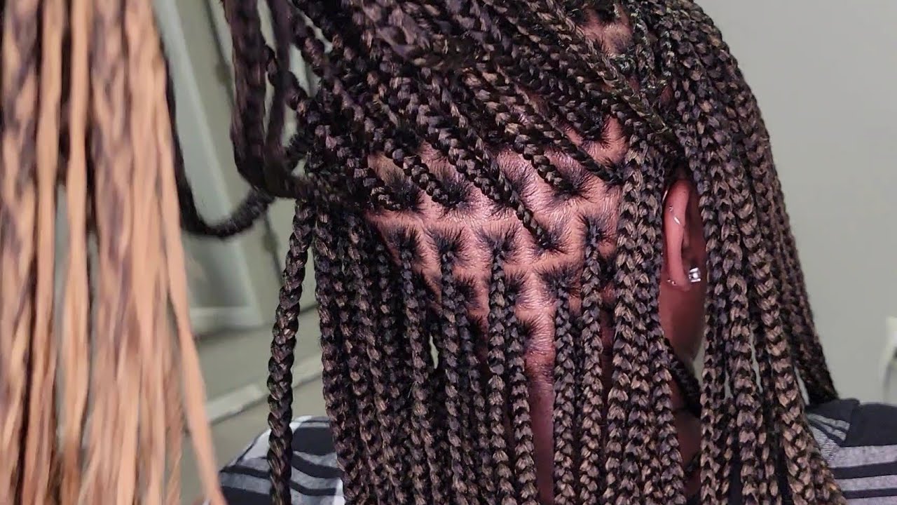 WATCH ME SLAY THESE SMALL KNOTLESS BRAIDS