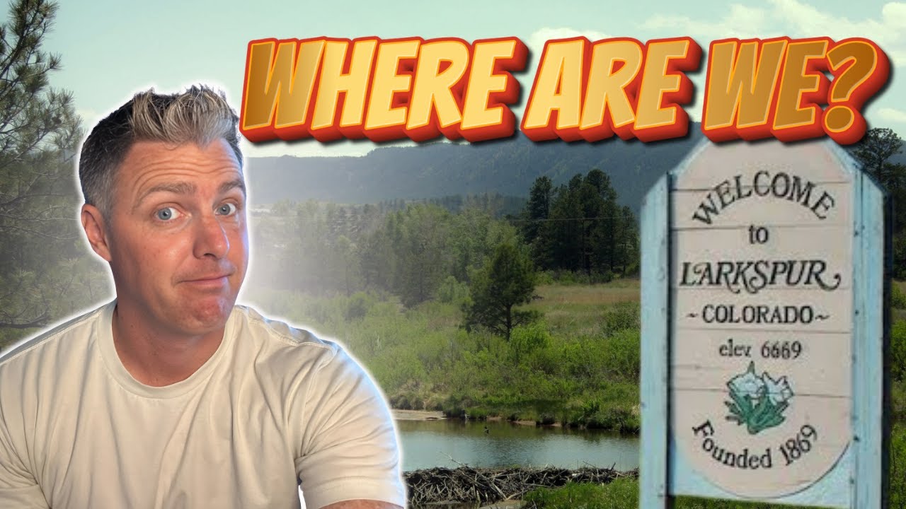 Is LARKSPUR Colorado a good place to live? Come SEE this Rural Denver Suburb