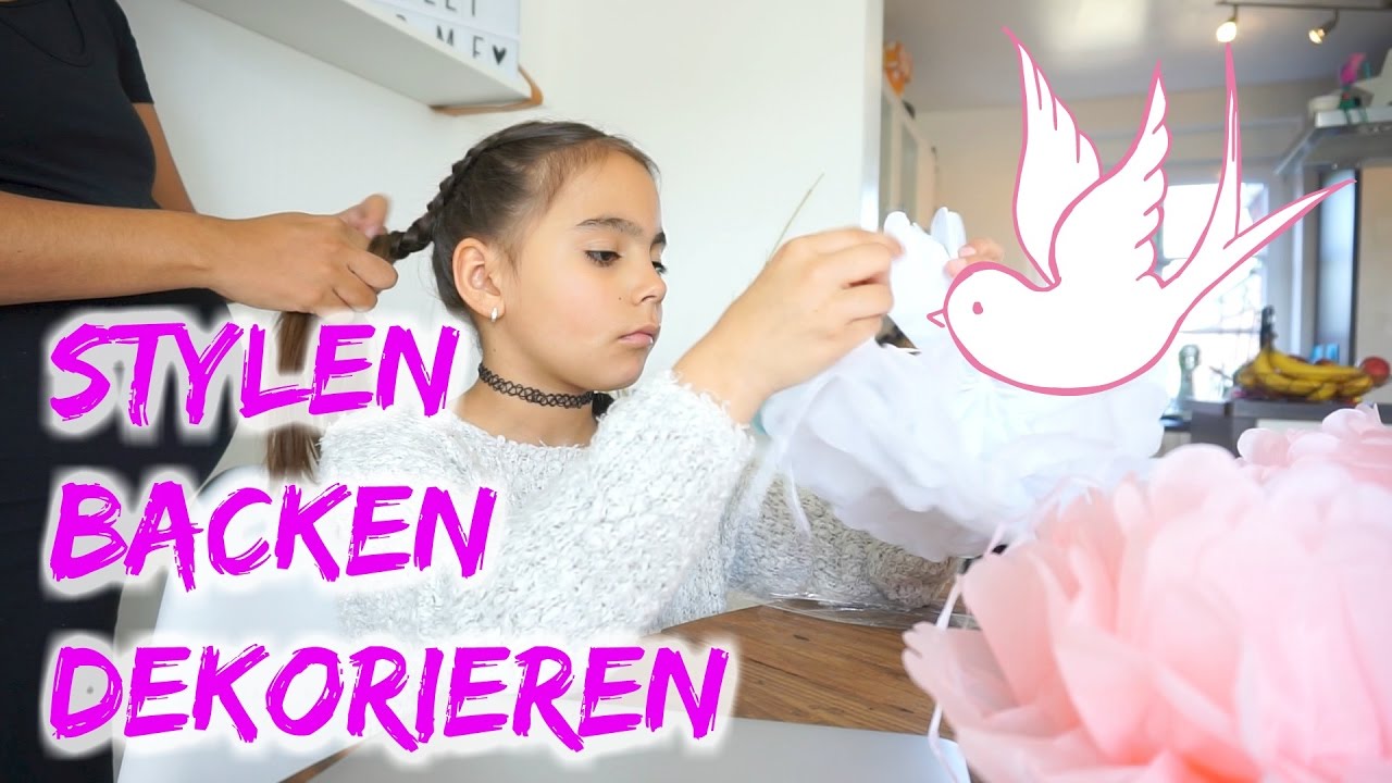 Vorbereitungen für Joanas erst Kommunion - Familienvlog   