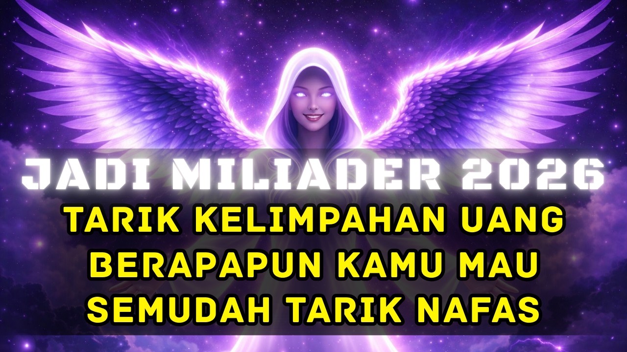 2026 JADI MILYADER TARIK UANG SEMUDAH MENARIK NAFAS BERAPAPUN KAMU MAU | JEJAK VIBRASI