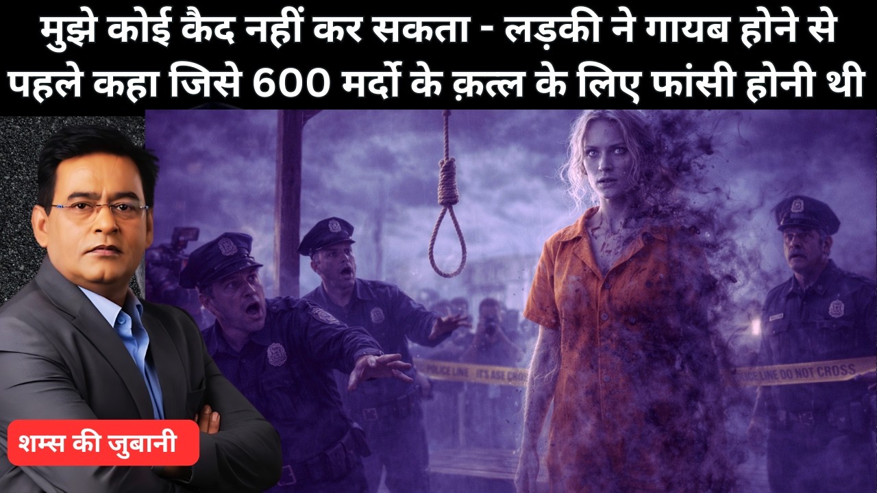 मुझे कोई कैद नहीं कर सकता - लड़की ने गायब होने से पहले कहा जिसे 600 मर्दो के क़त्ल के लिए फांसी होनी