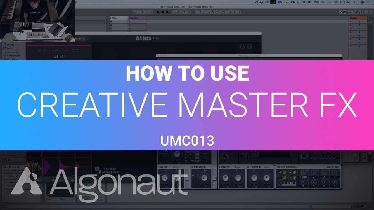How to use Creative Master FX in House, Techno, Hip Hop (or any genre!) [UMC013] | Algonaut