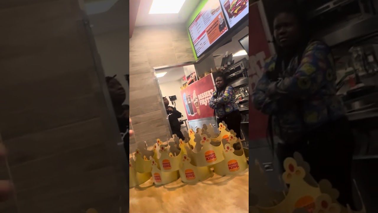 Burger King customer service insane. They did what. Watch until end for biggest surprise