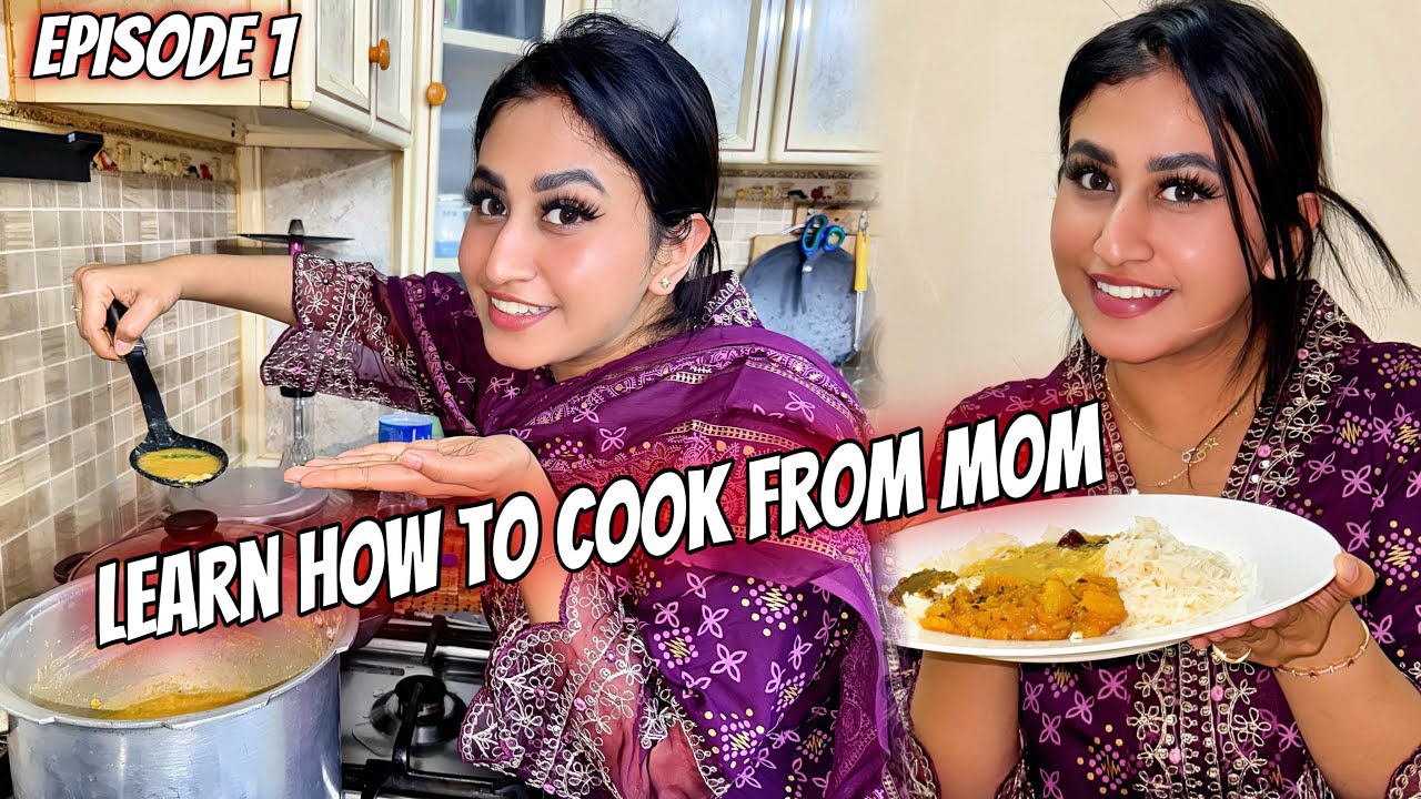 LEARN HOW TO COOK 👩‍🍳 || BASIC DESI DINNER SET ( DAL , CHAWAL , JEERA ALOO #alizehjamali