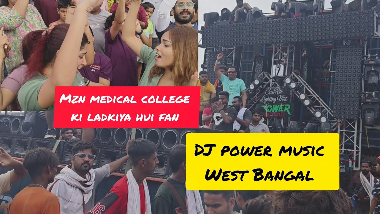 DJ POWER MUSIC WEST BENGAL IN HARIDWAR KAWAD YATRA 2025 MEDICAL COLLEGE KI LADKI HUI FAN 