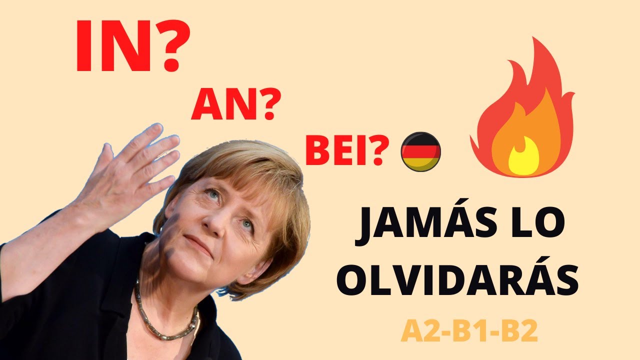 Preposiciones en ALEMÁN ⚡ IN-AN-BEI 🛑 MIRA ESTOS TRUCOS 👀 A2-B1-B2