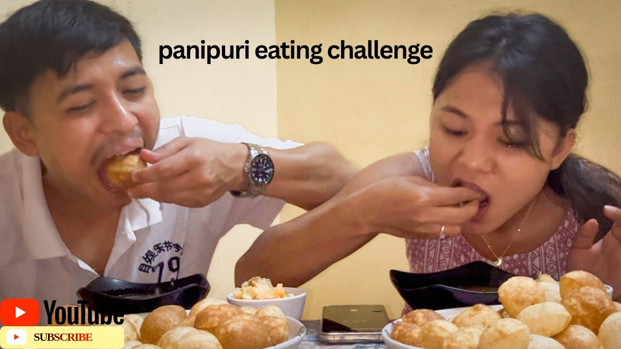 Panipuri Eating Challenge 😀