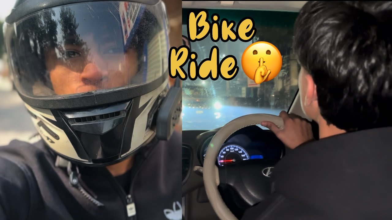Lets go on a bike ride 🤫| Baithe-baithe shadi mei chle gye😅|Qasim Khan|