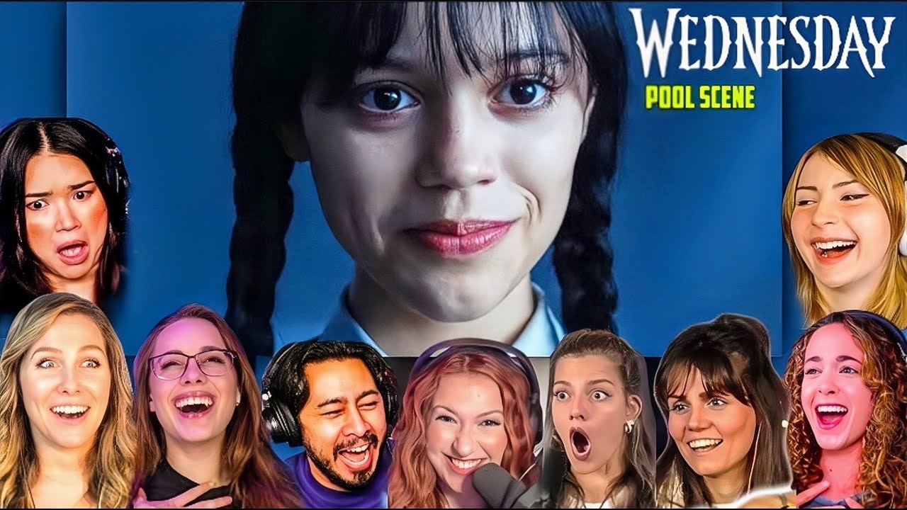 Wednesday Addams “Piranha Pool Scene REACTIONS!” Wednesday Season 1 Reactions