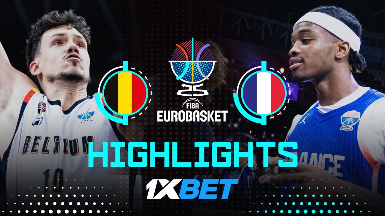 France 🇫🇷 fire on all cylinders in win over Belgium 🇧🇪 at #EuroBasket 2025!