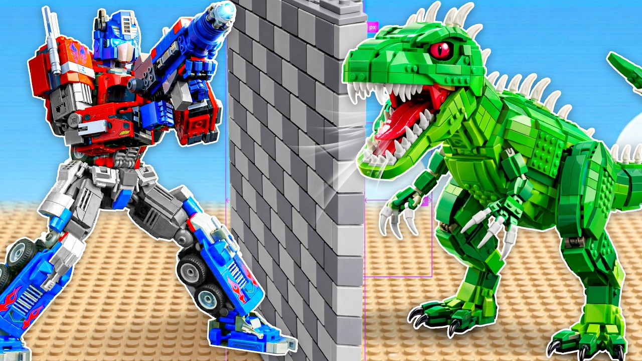 Эволюция LEGO Оптимуса Прайма: модернизация самодельных моделей 2026 года! | Bricks UP
