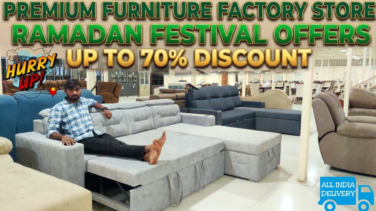 BEST RAMADAN SOFA DEALS! ఫర్నిచర్ పై రంజాన్ పండుగ ఆఫర్ |Limited Time Only!#nayatrenz #ramadan#offers