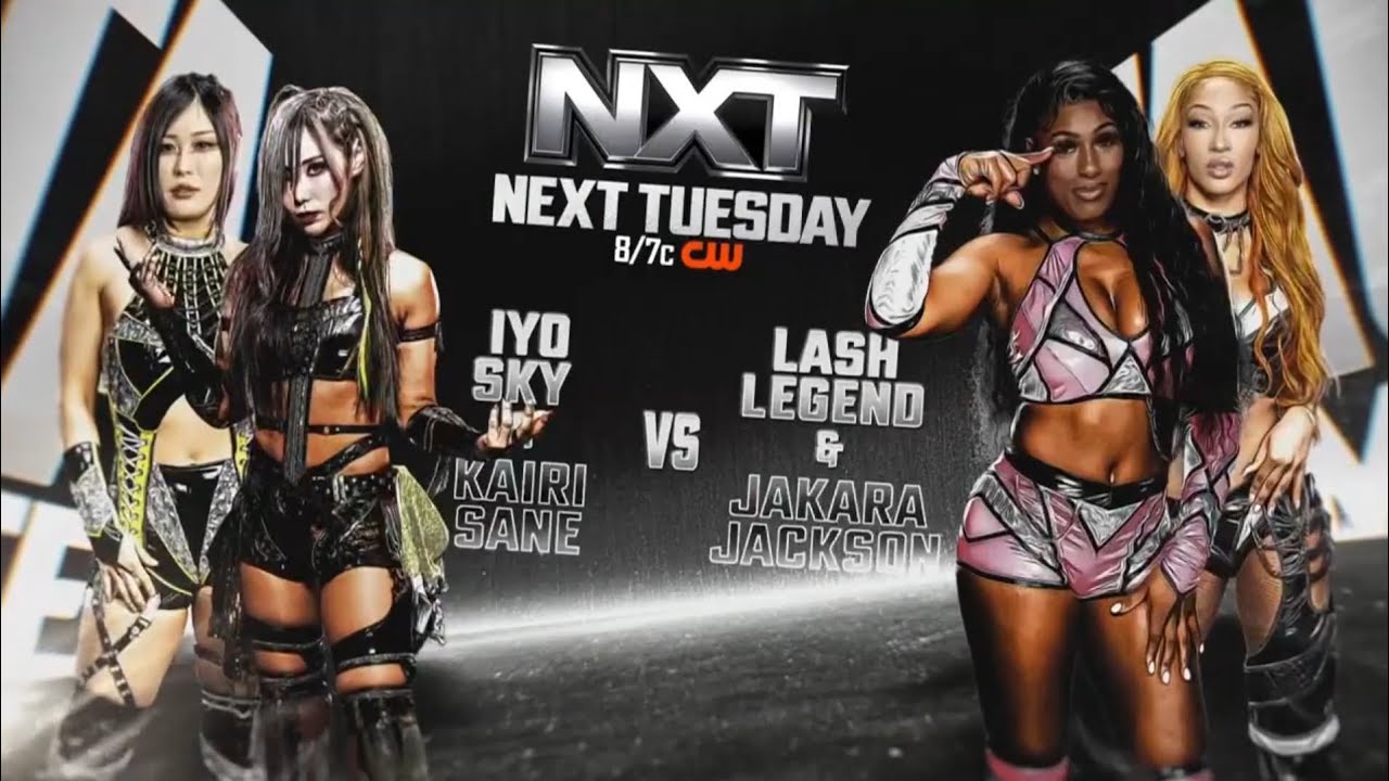 Iyo Sky & Kairi Sane vs Lash Legend & Jakara Jackson (1/2): NXT, Oct. 22, 2024