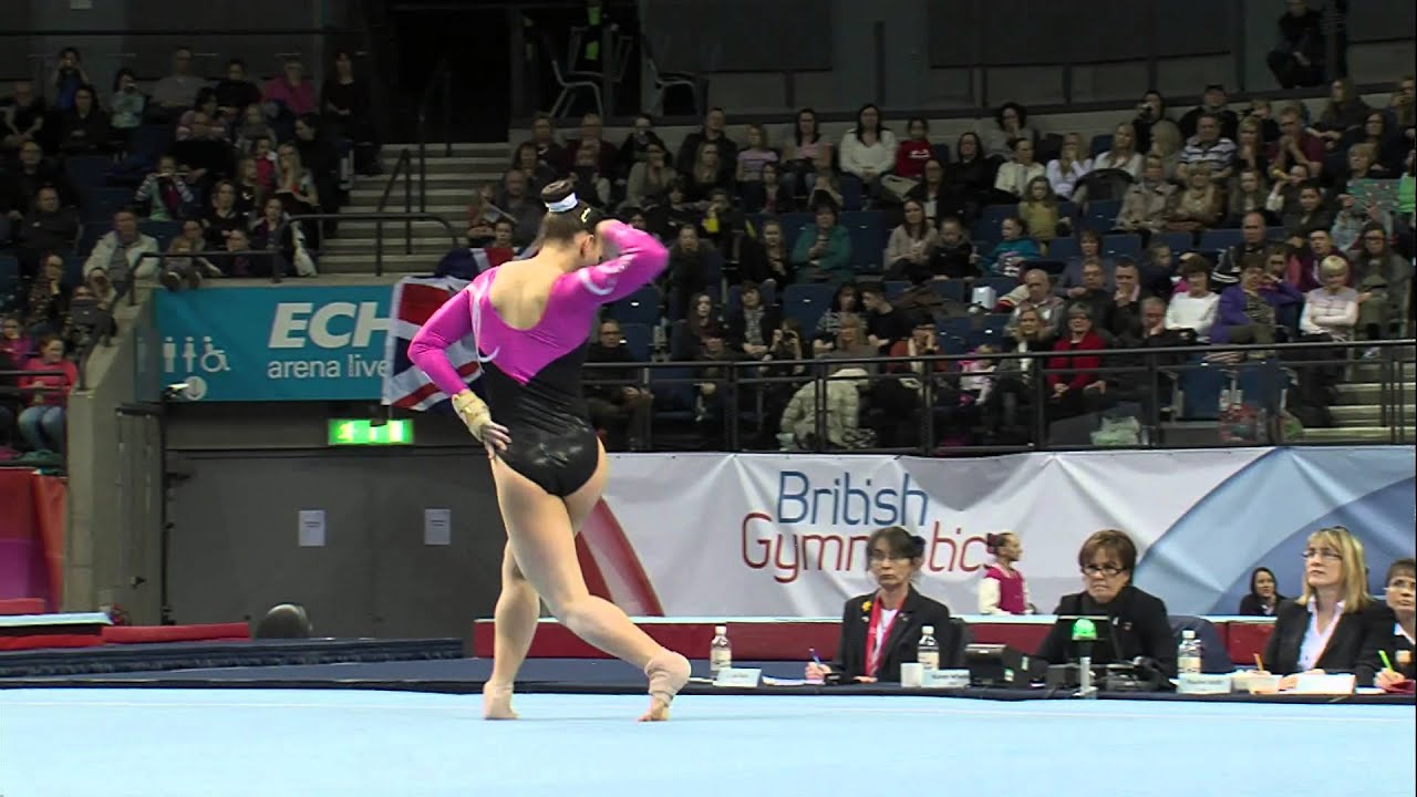 HANNAH WHELAN - FLOOR - 2013 BRITISH CHAMPS - APPARATUS FINALS