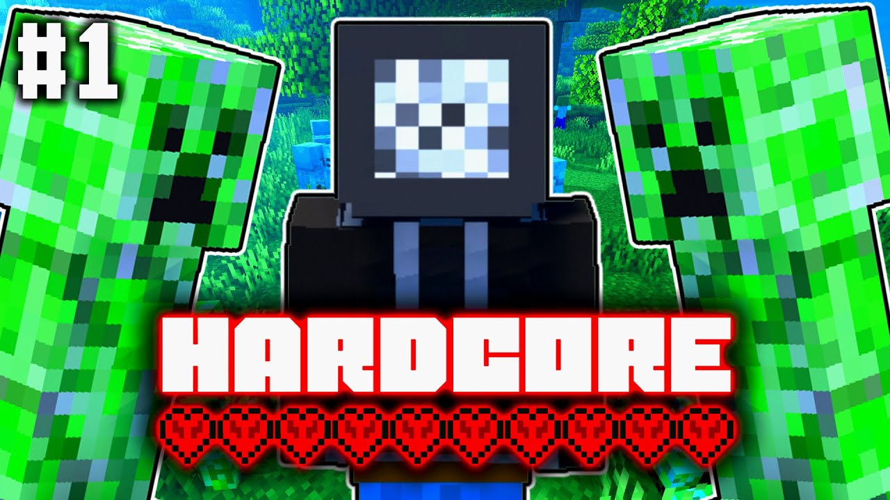 Bloudím džunglí jako idiot po dobu 20 hodin | Minecraft Hardcore #1