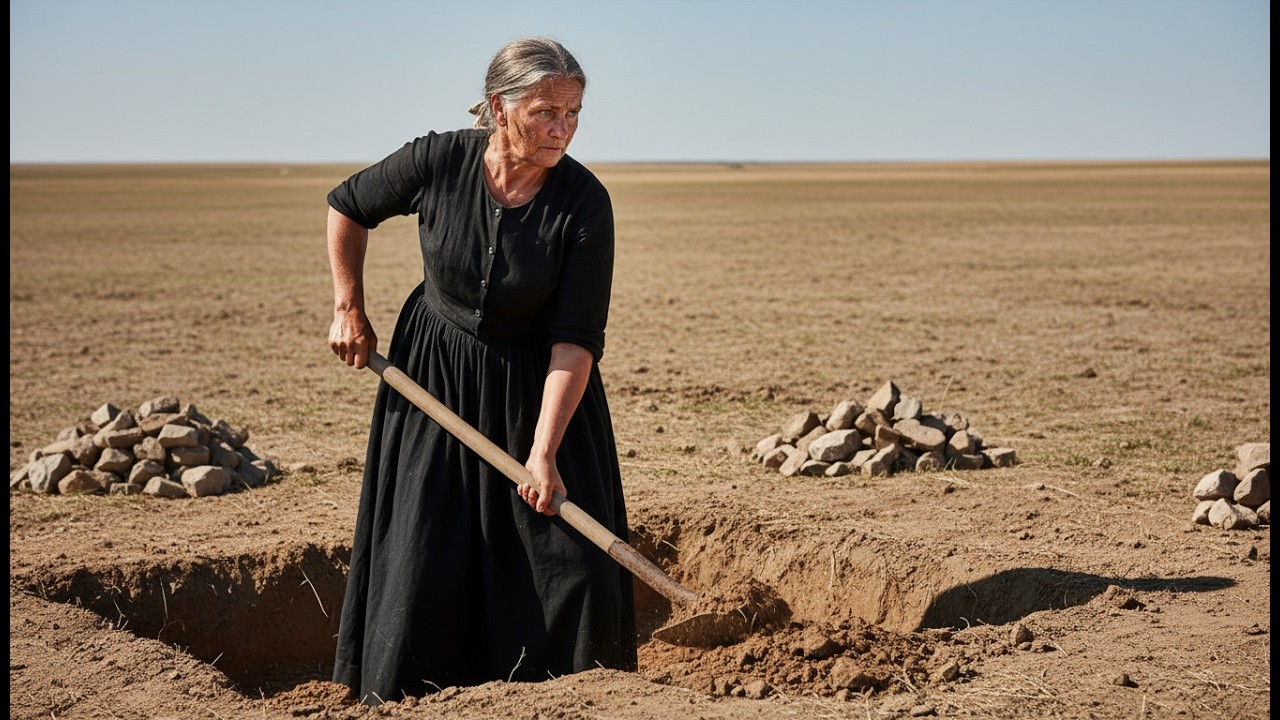 Sie lachten, als sie eine Scheune über ihrer Hütte baute — bis der Winter kam