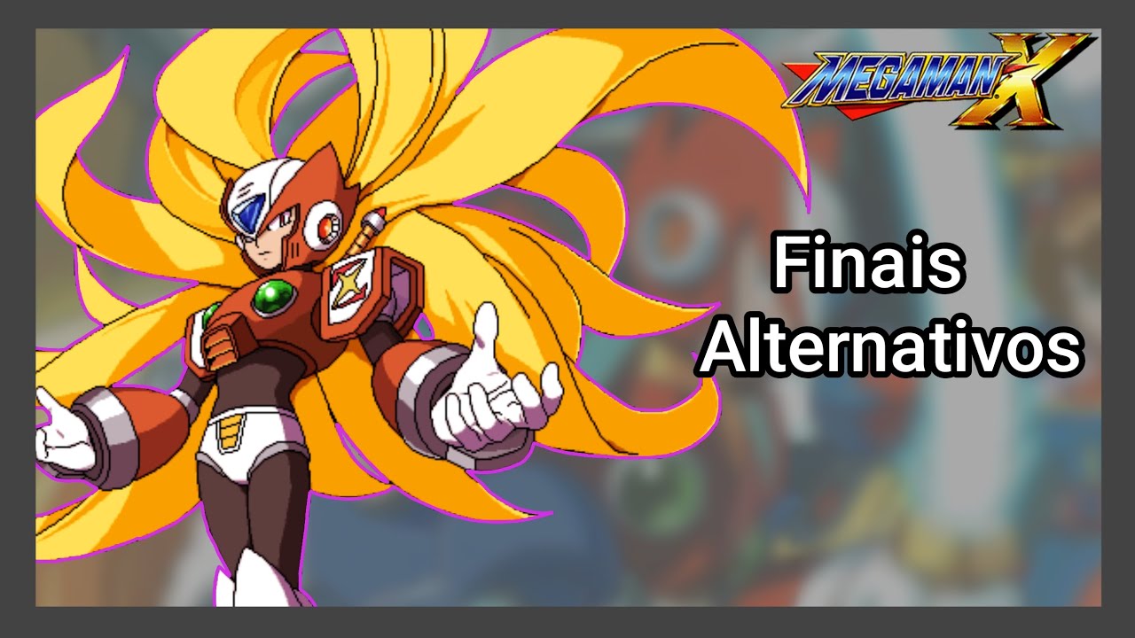 Os FINAIS ALTERNATIVOS de MEGA MAN X