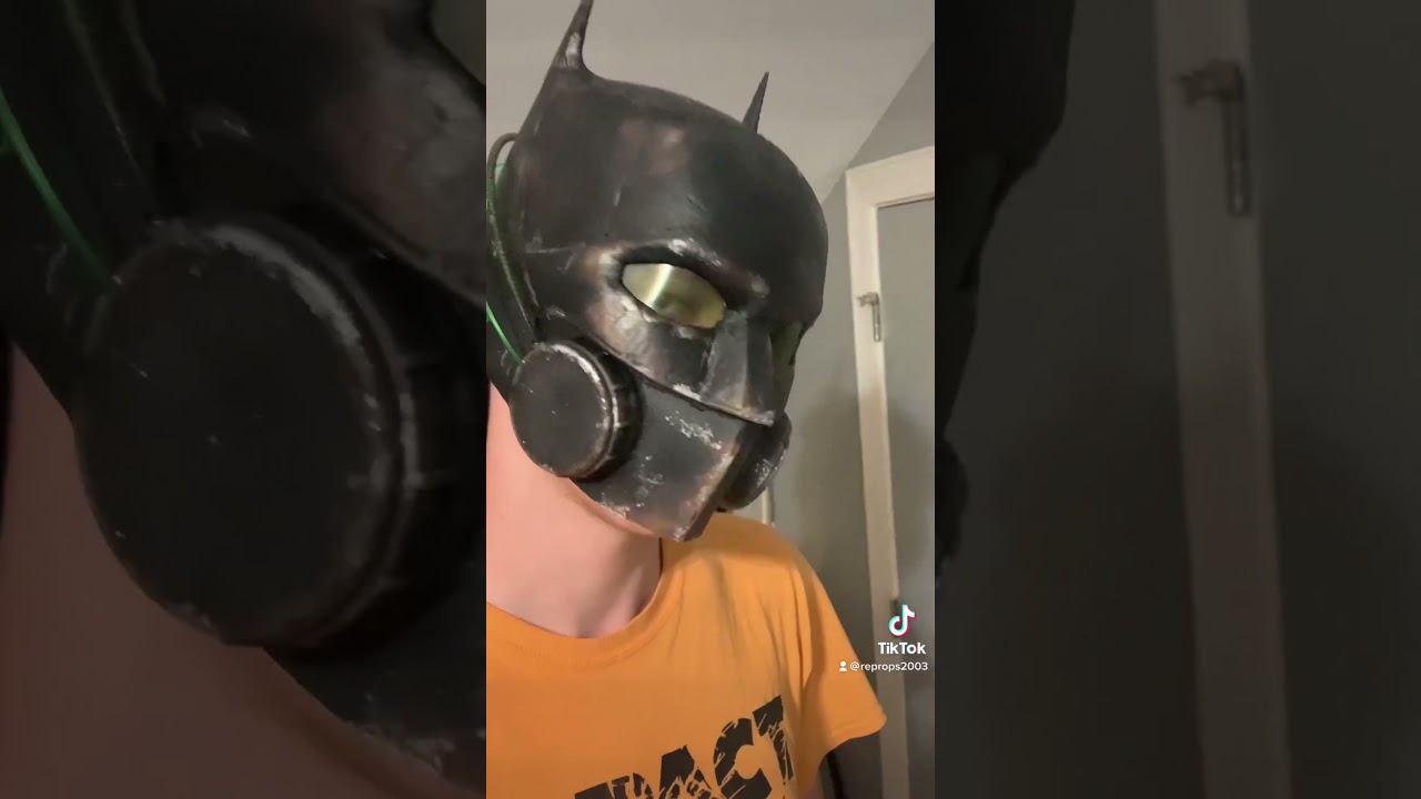 Custom Batman cowl