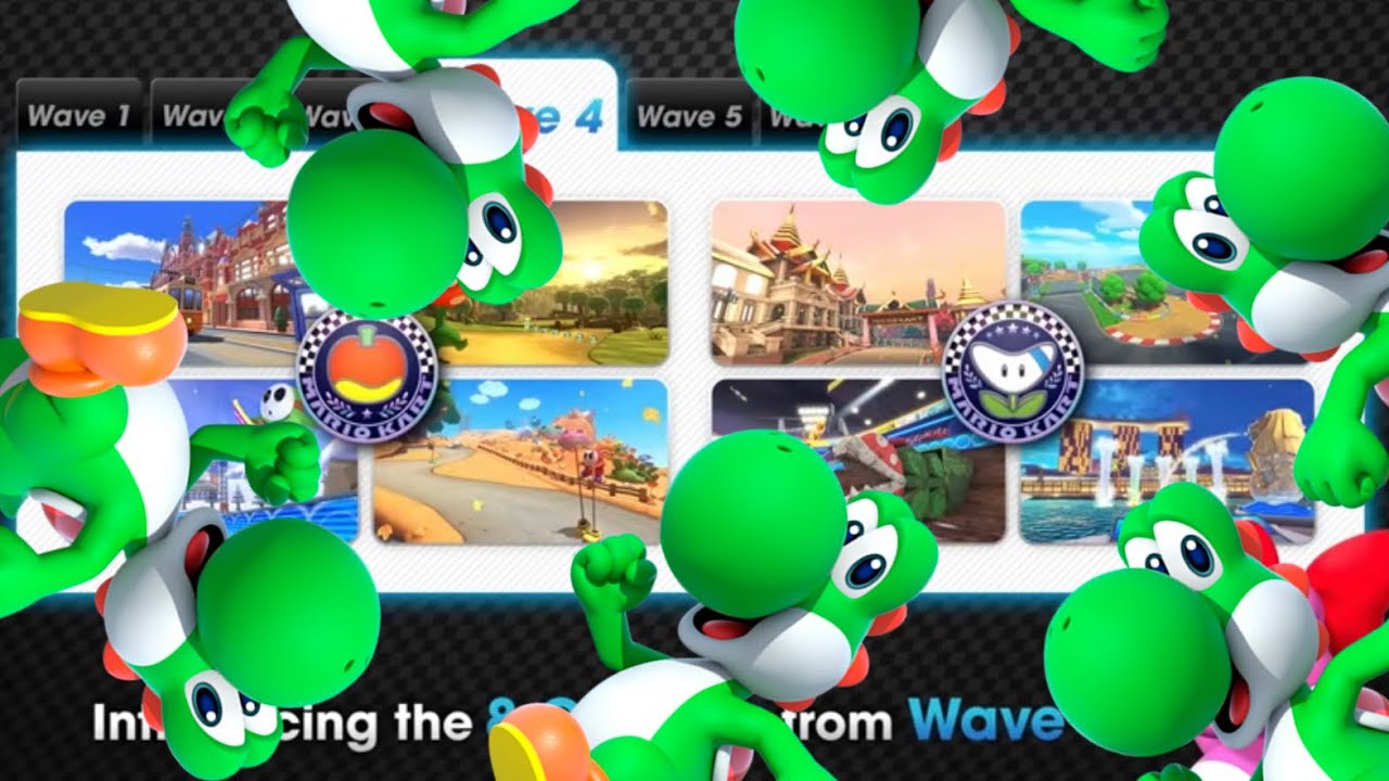 MK8 Deluxe: Booster Course Wave 4 Ranking By How Much Yoshi Each Track Is