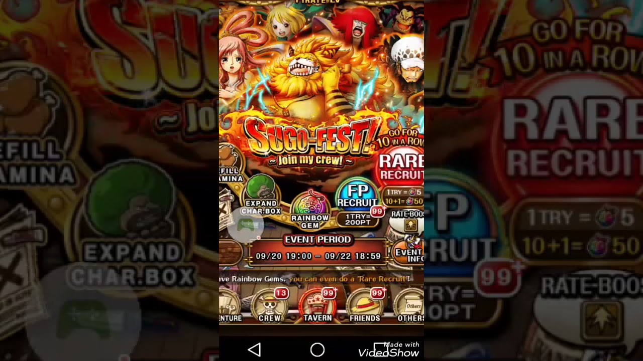We got 3 new Legends! Cat Viper Sugo-Fest! OPTC Global!
